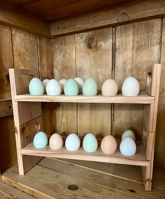 Stackable Wooden Egg Holders